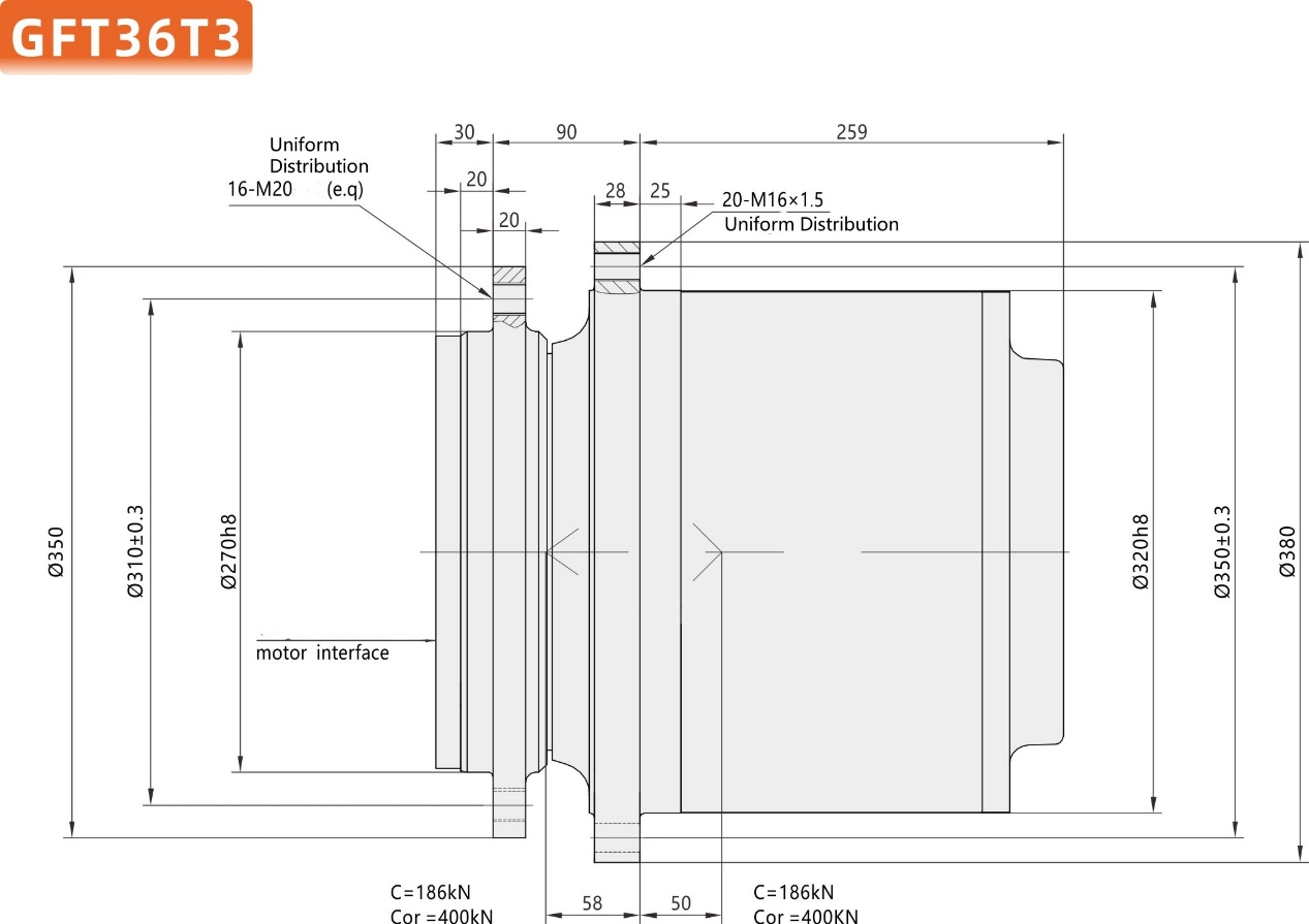 Rexroth Gft36 Final Drive