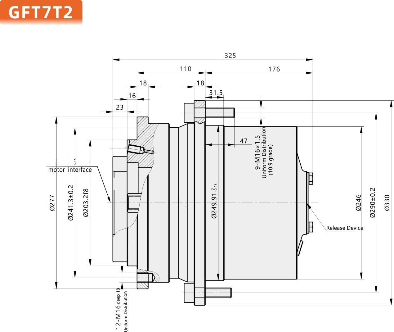 Bky33A Travel Motor3