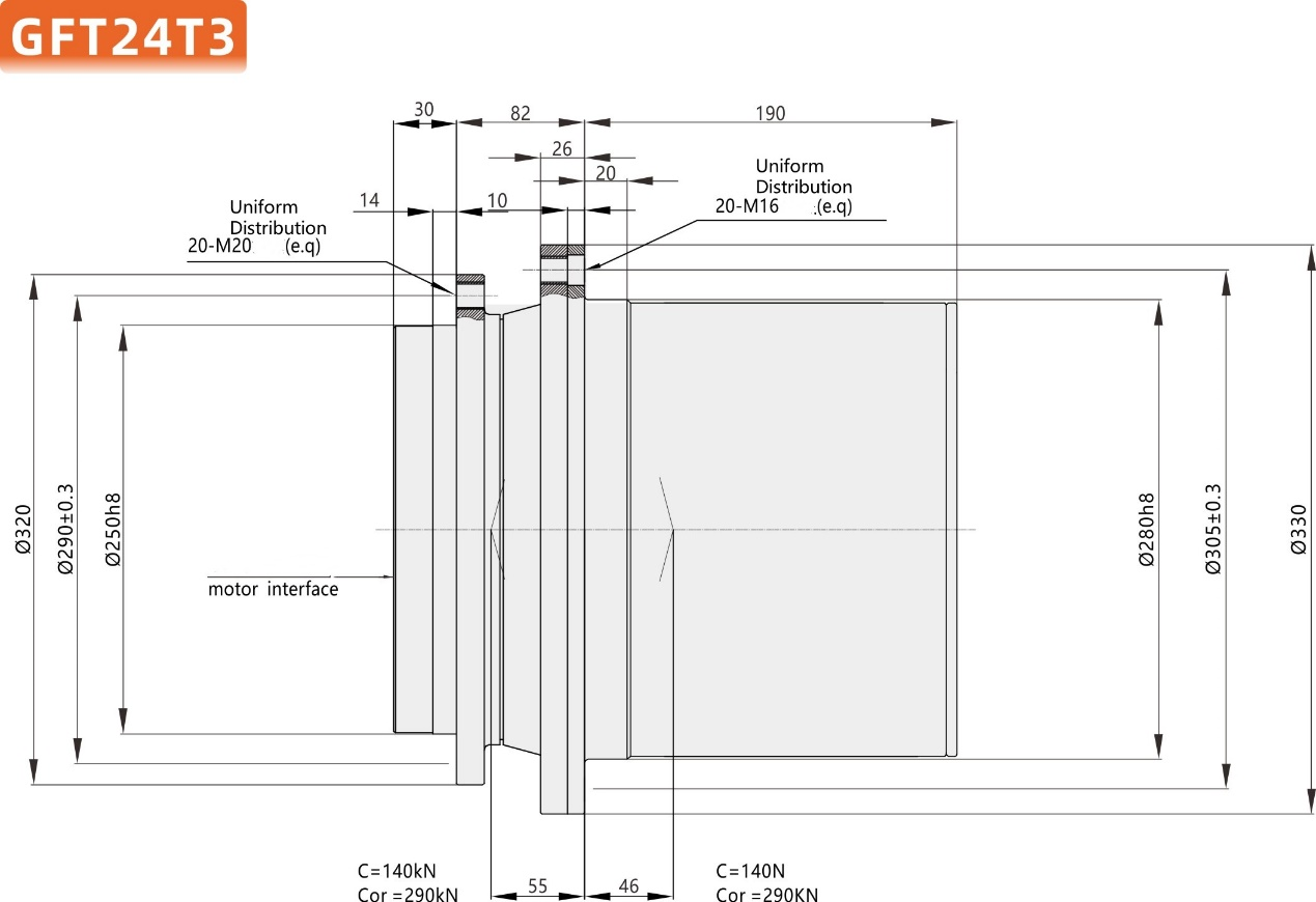 Bky33A Travel Motor8