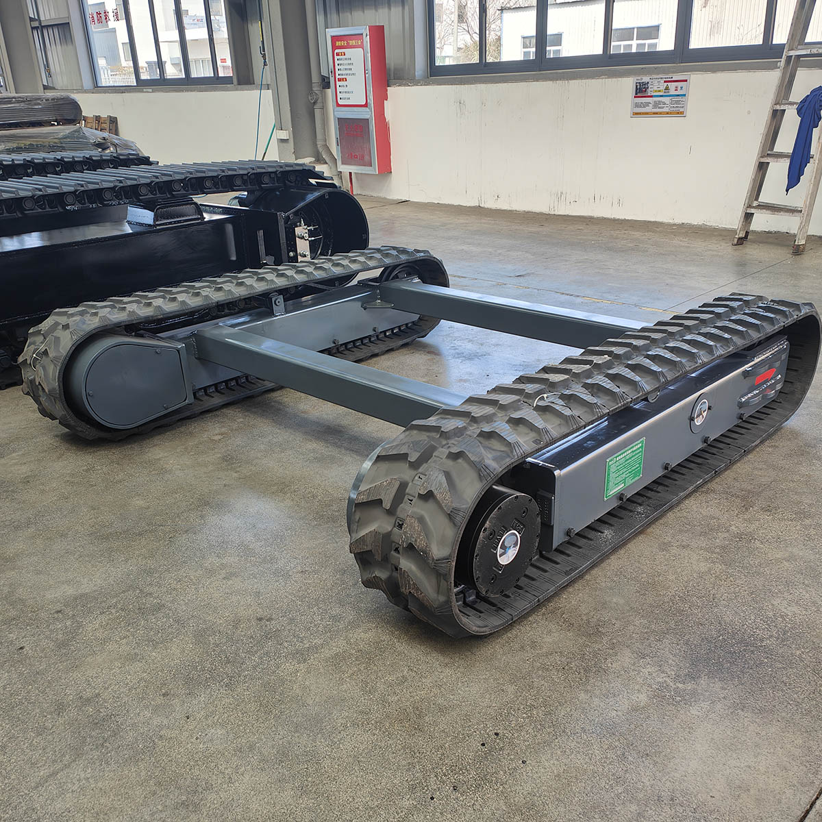 Small Rubber Track Undercarriage