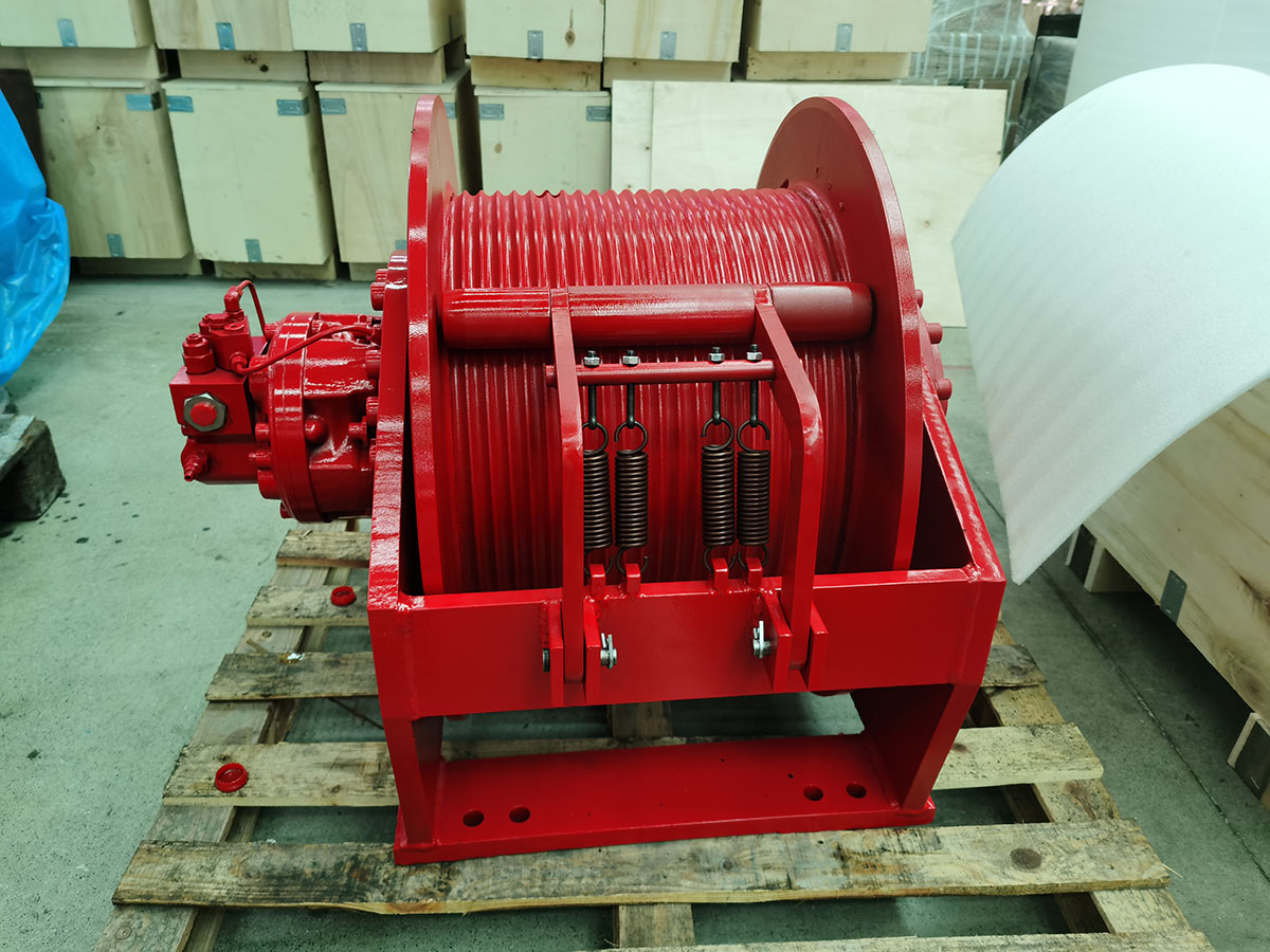 Hydraulic Hoisting Winch