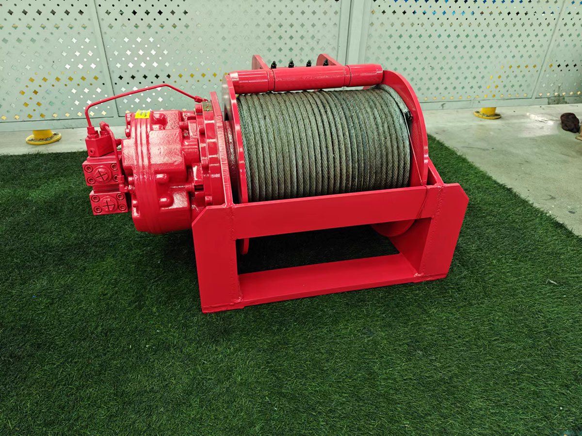 Hydraulic Crane Winch