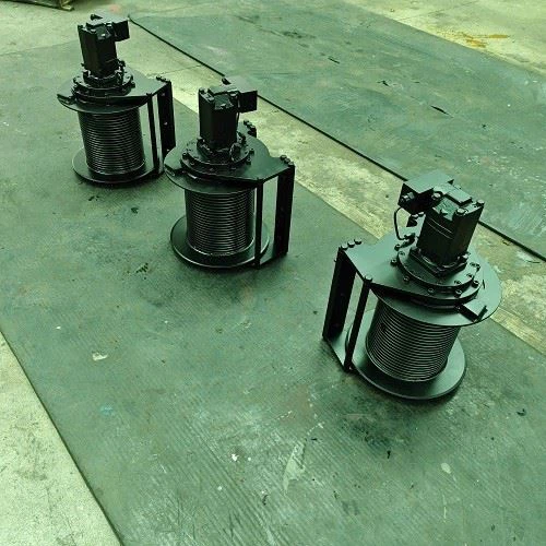 2T Hydraulic Winch Hoist