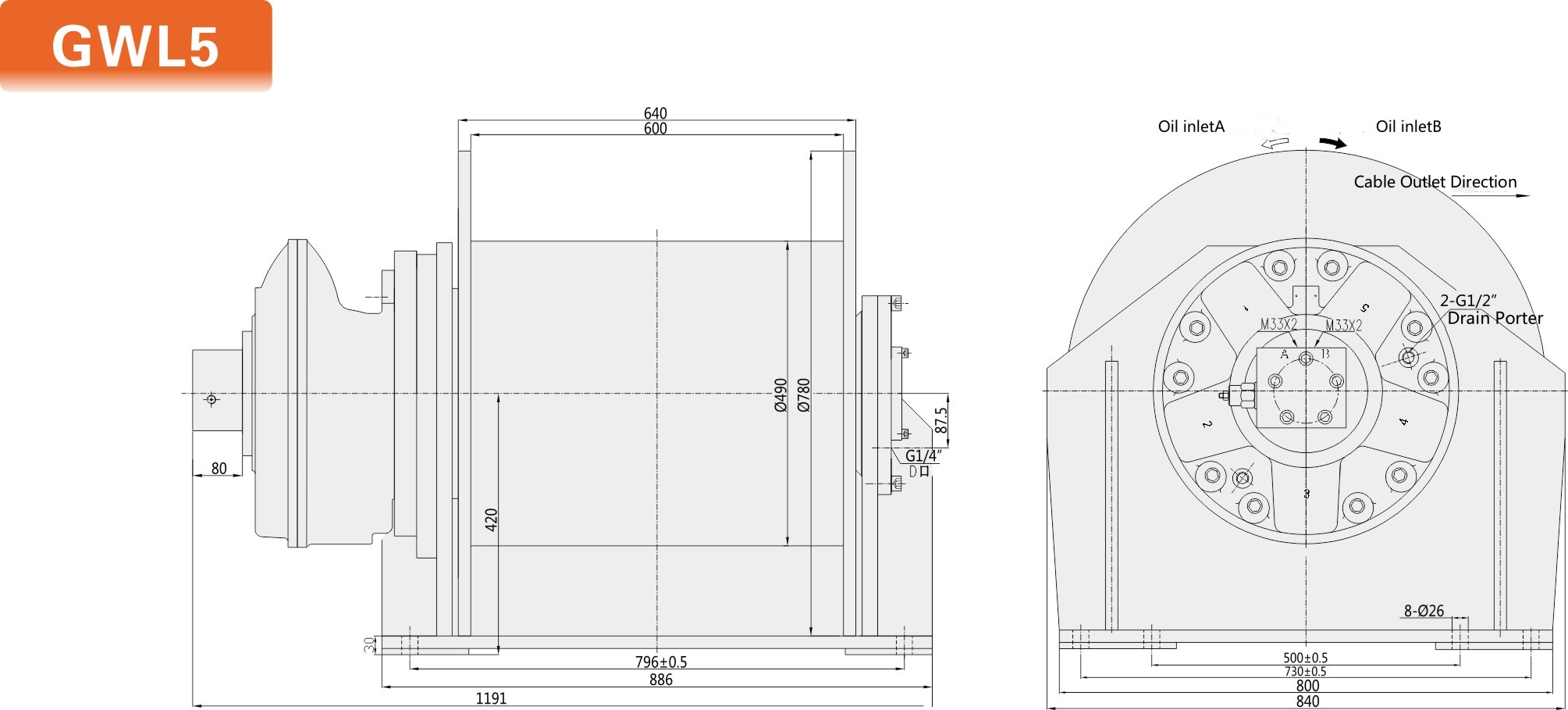 Winch With Free Lowering Function