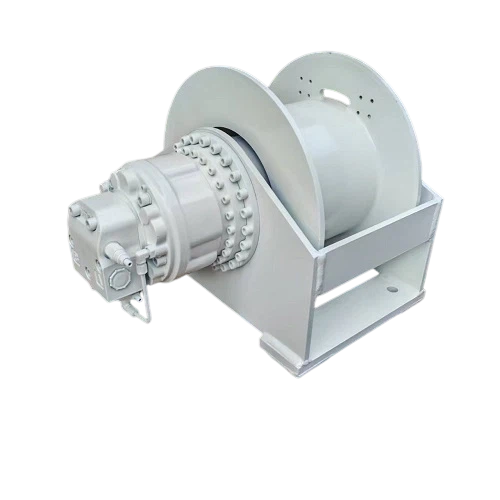 Hydraulic Winch With 1T On The 4th Layer