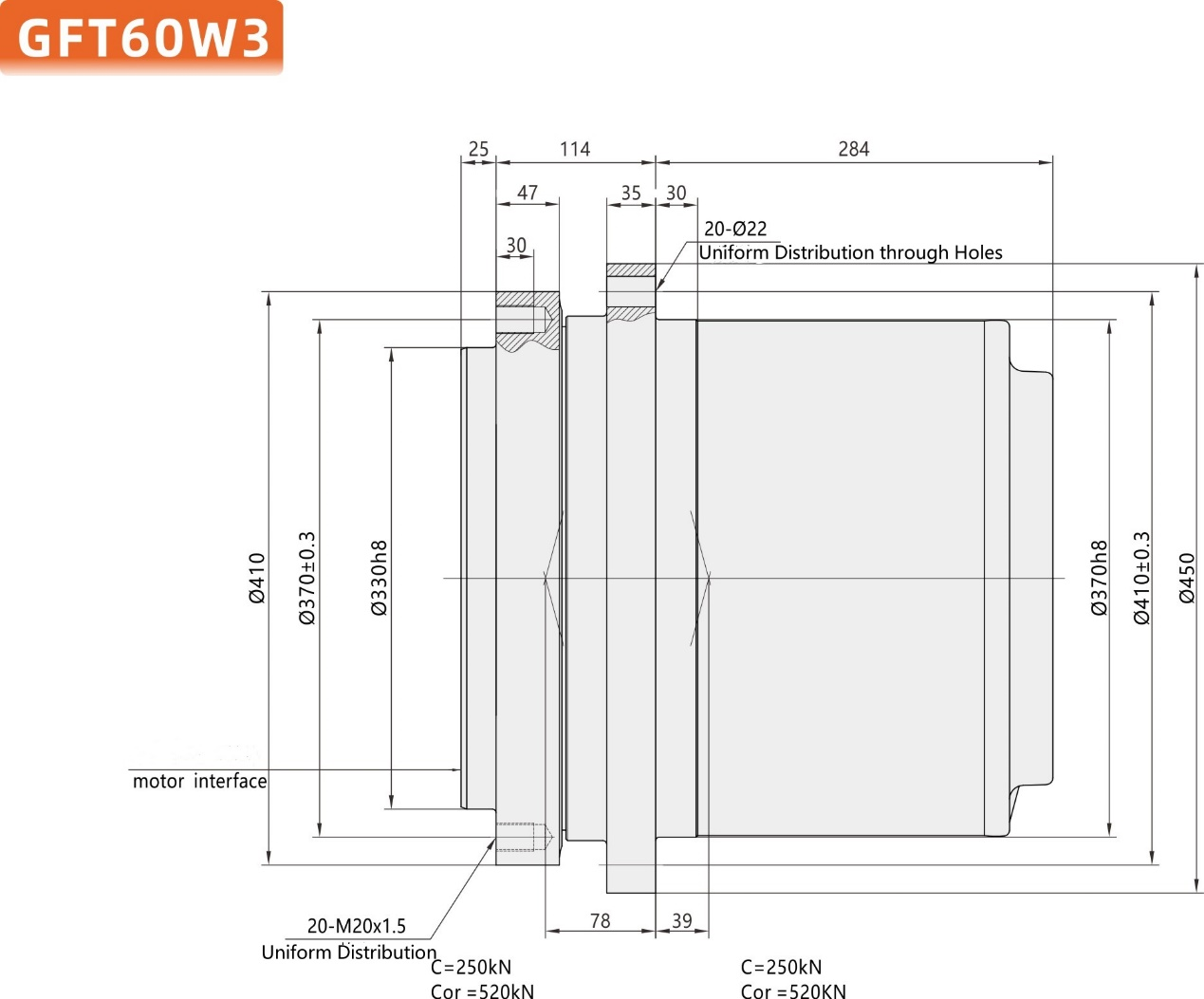 Hydraulic Winch Drive Motor
