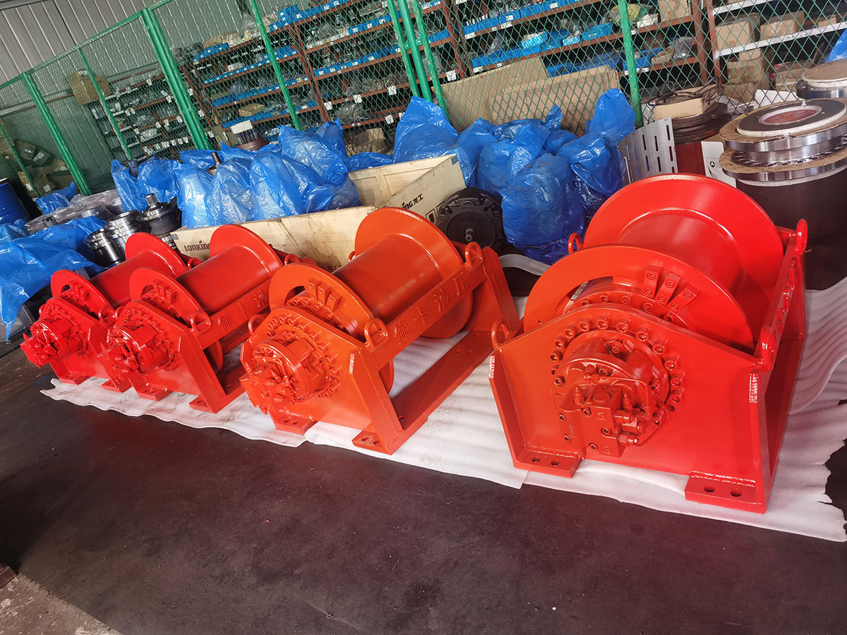 Hydraulic Hoisting Winch