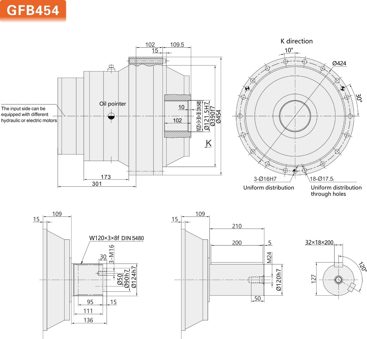 Right Angle Gear Box