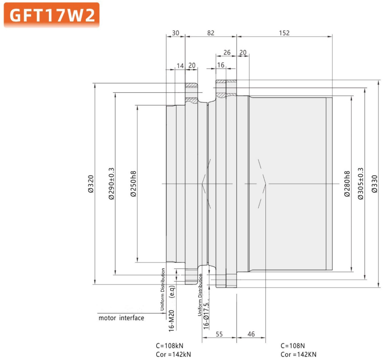 Winch Drive Planetary Gearbox