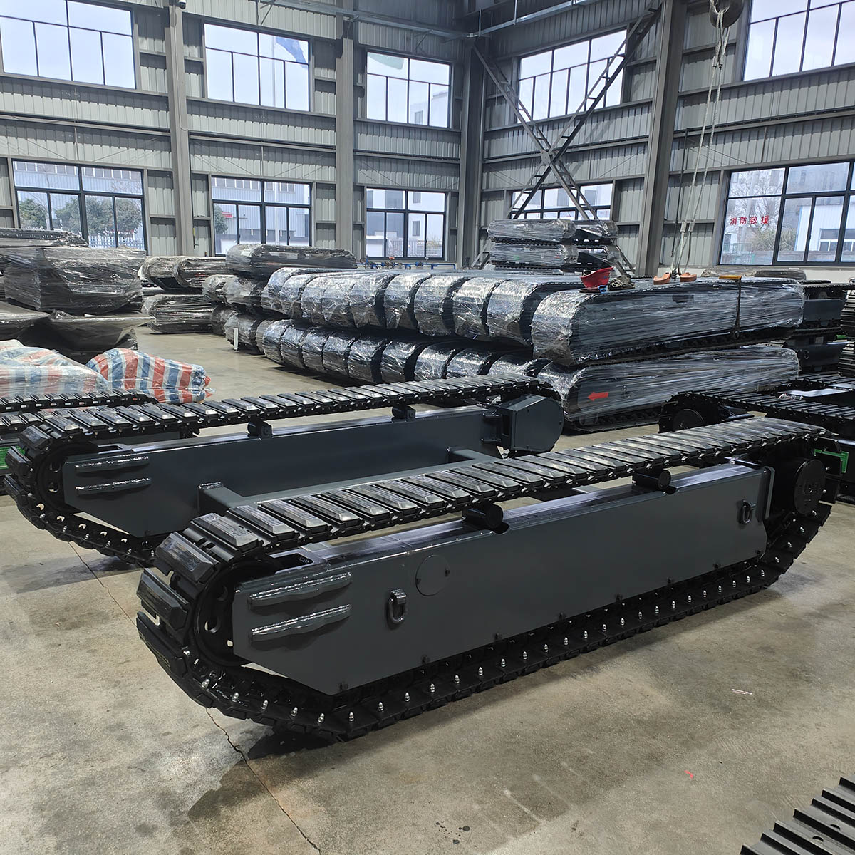 Small Rubber Track Undercarriage