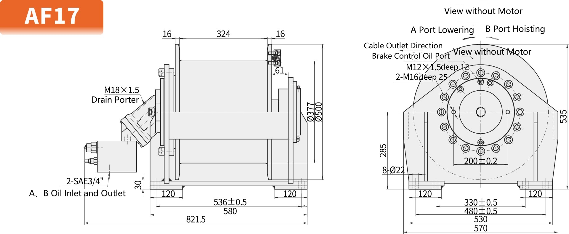 Hydraulic Winch Kit