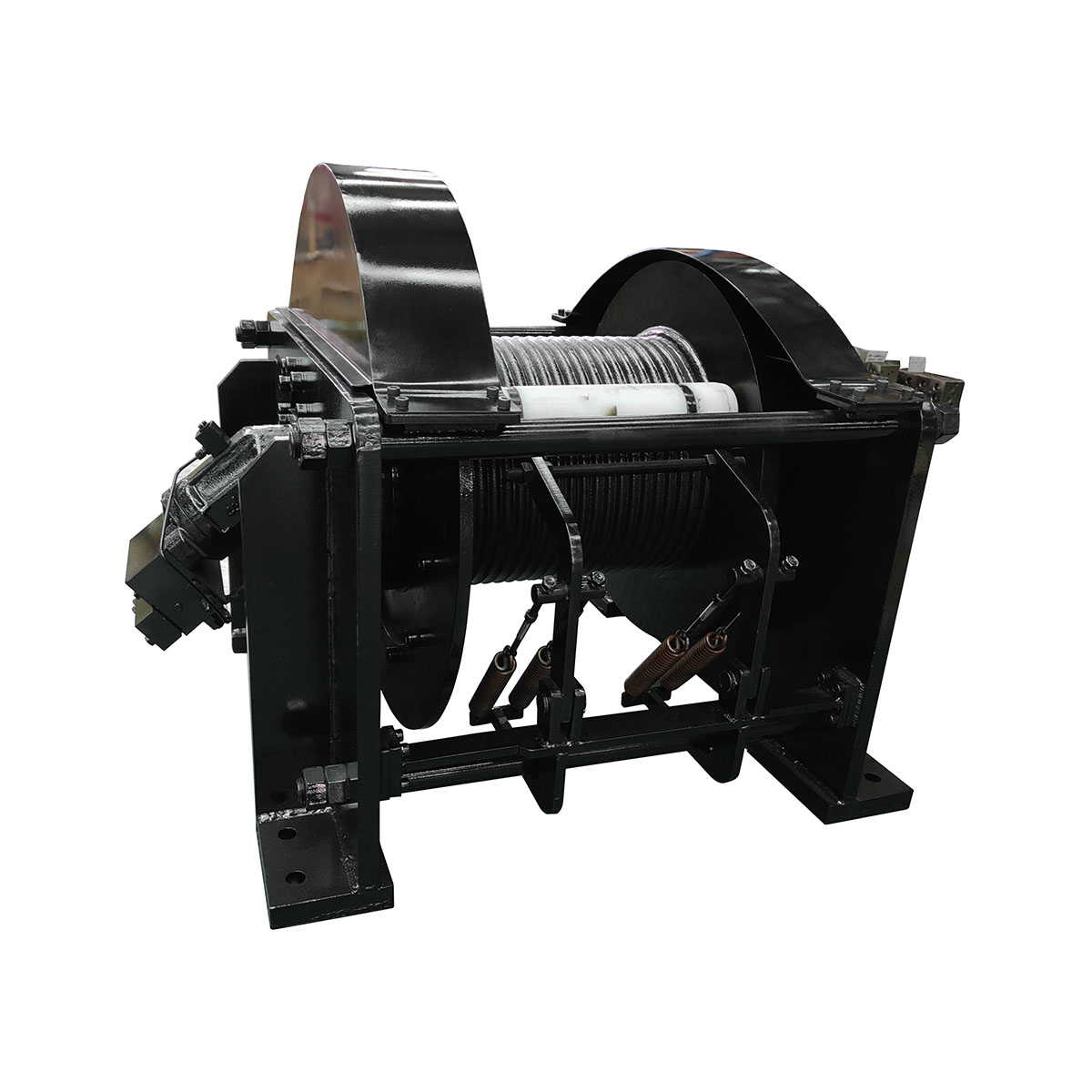 Hydraulic Winch With Clutch