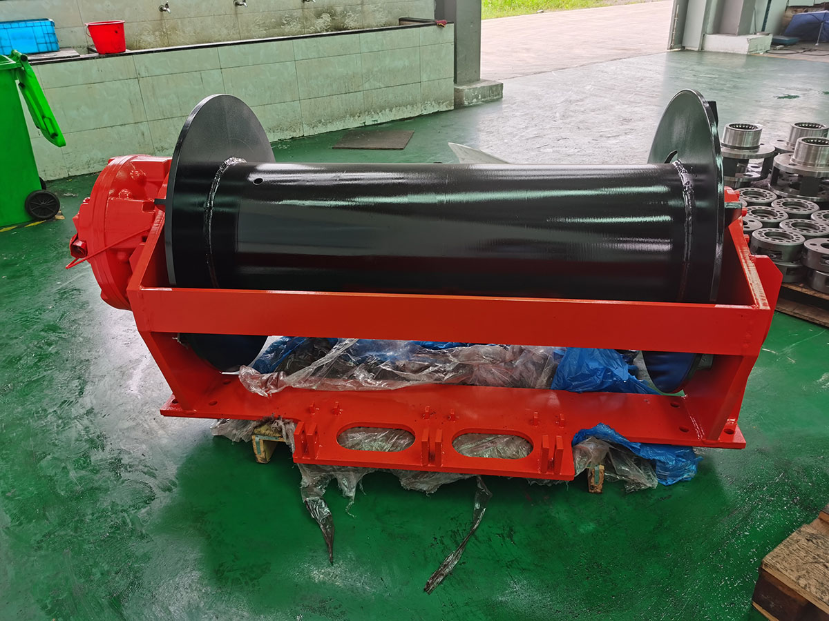 Crane Hoisting Winch