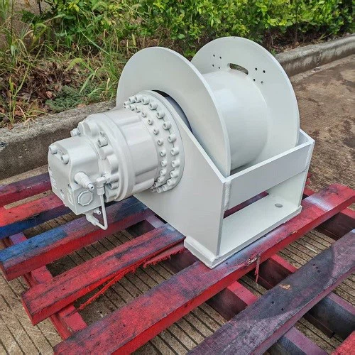 Hydraulic Winch With 1T On The 4th Layer (7)