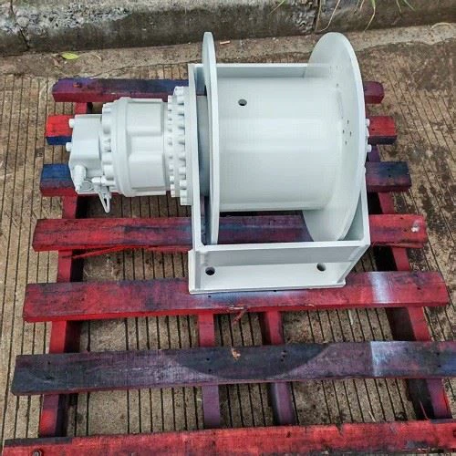 Hydraulic Winch With 1T On The 4th Layer