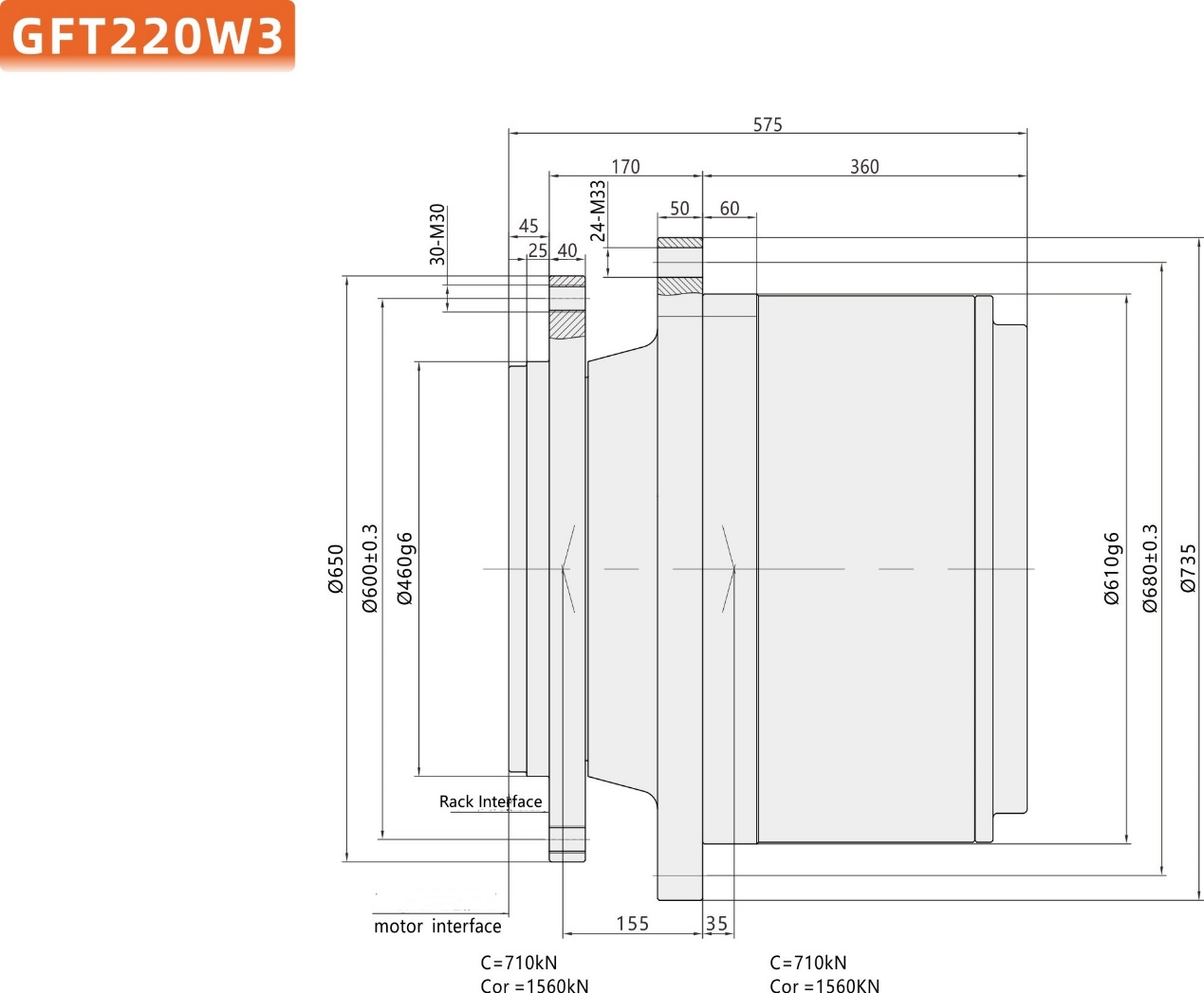 Brevini Winch Drive Parts
