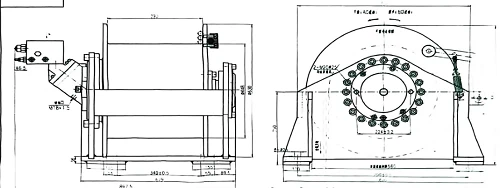 10T Hydraulic Winch (9)