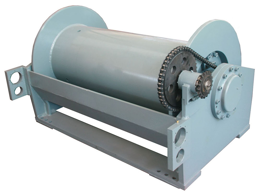 winch motor and gearbox (1)