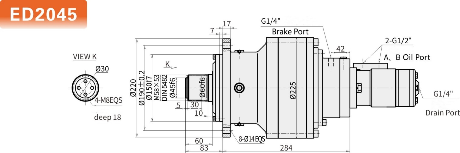 Slewing Drive Gearbox
