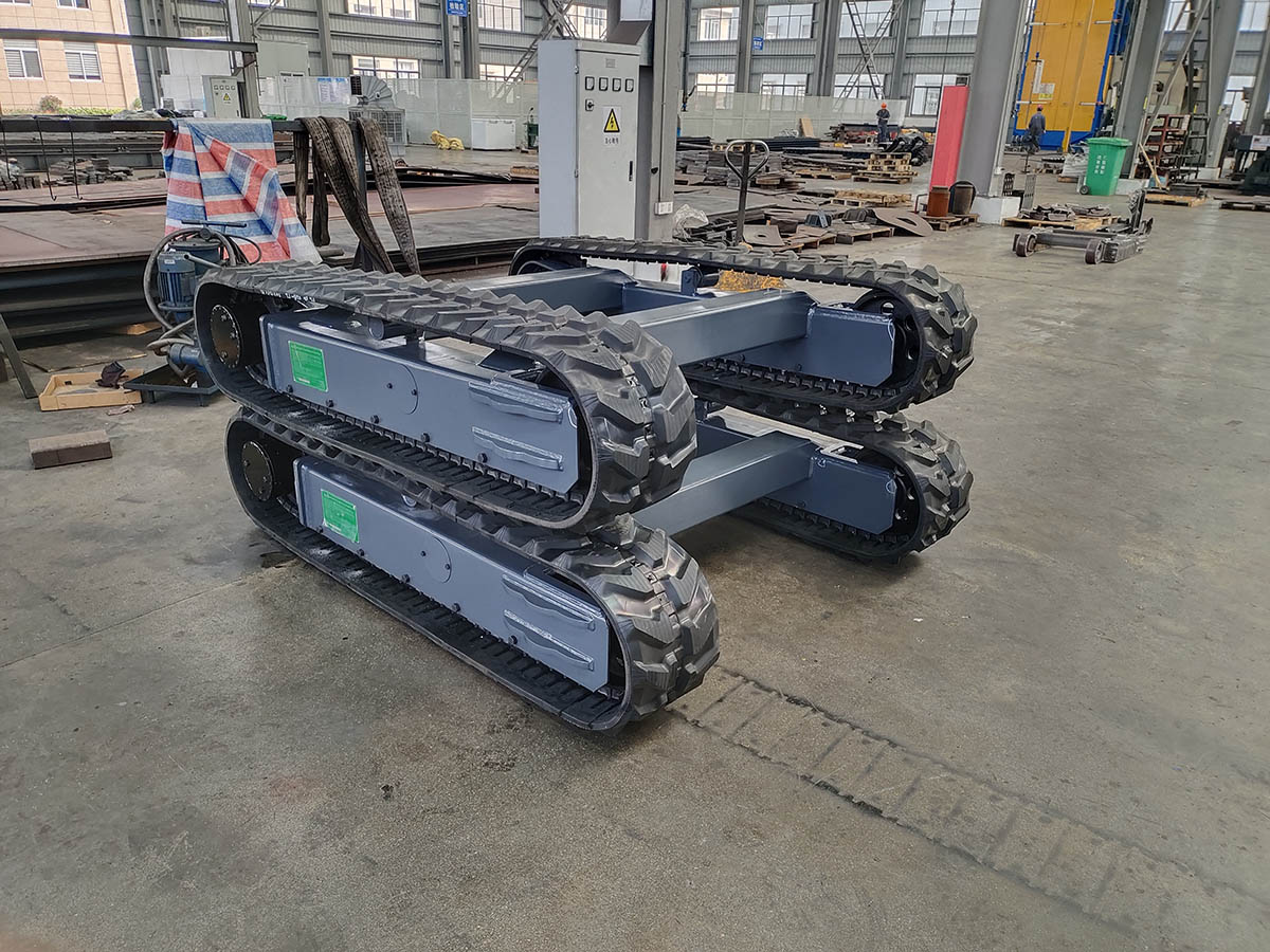 Small Stable Rubber Track Drive System