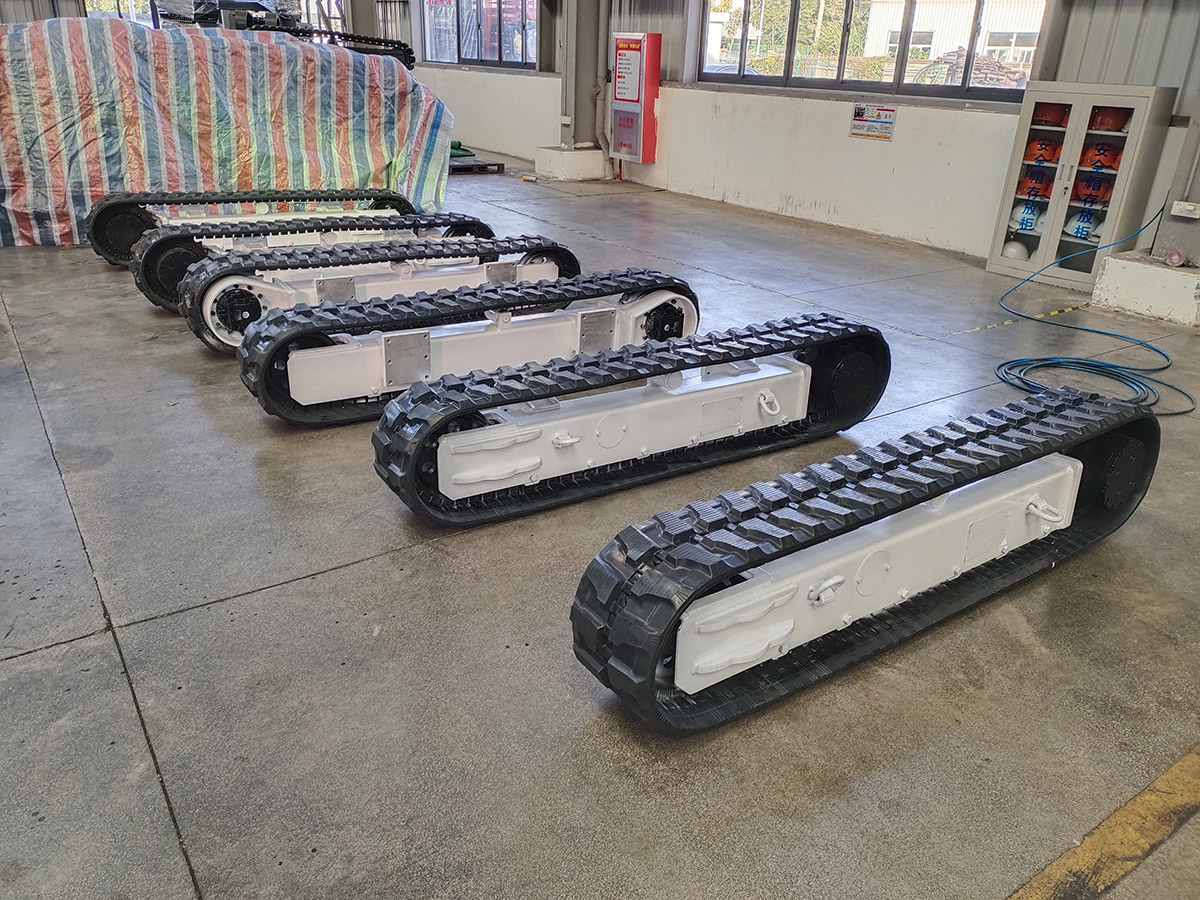 Small Rubber Track Undercarriage