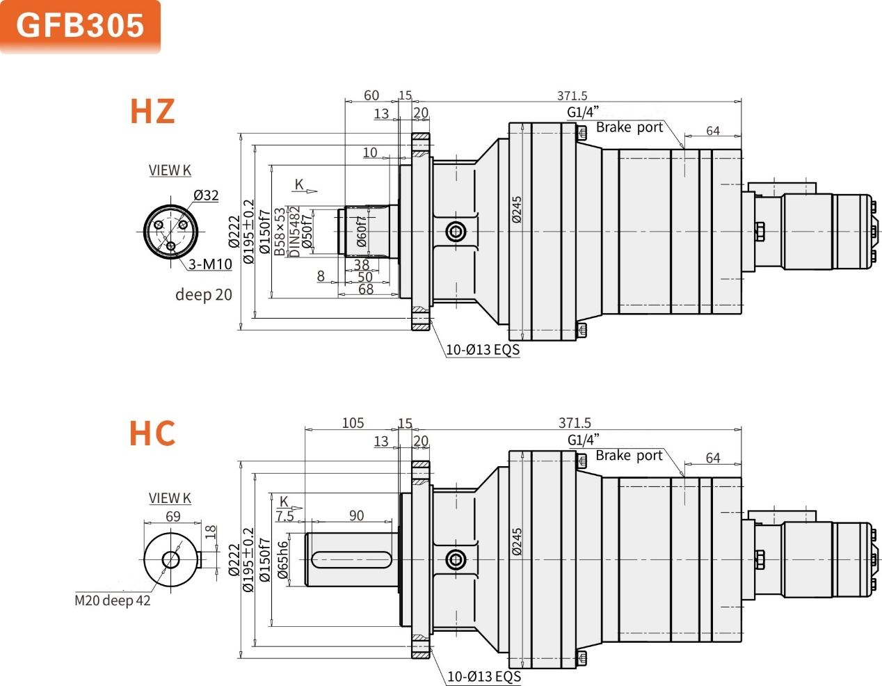 Bonfiglioli 305 And Brevini Ed 2045