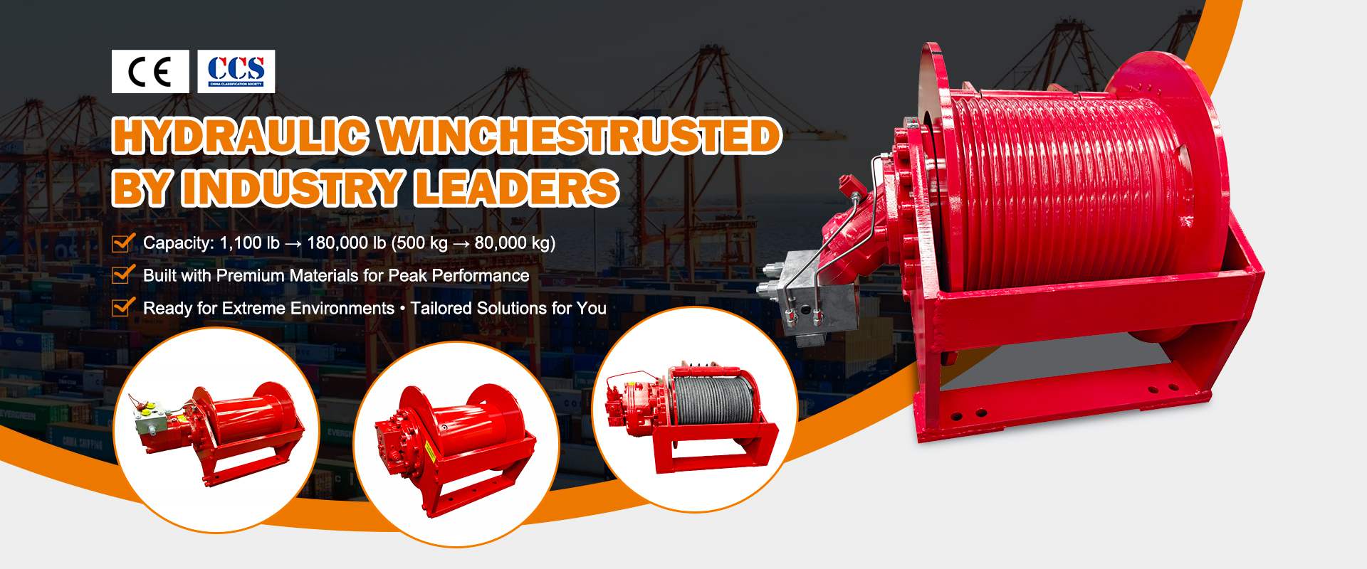 Hydraulic Winch banner