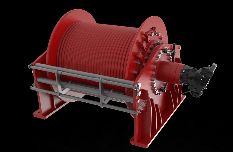 Hydraulic Hoist Winch_09 Hydraulic Hoist Winch_09