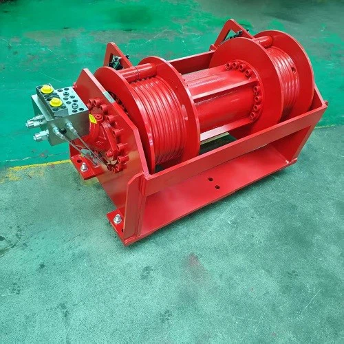 6T Double Drum Hydraulic Winch (8)
