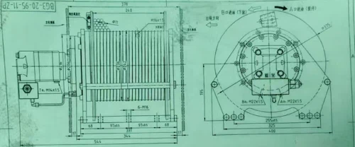 2T Hydraulic Winch (8)