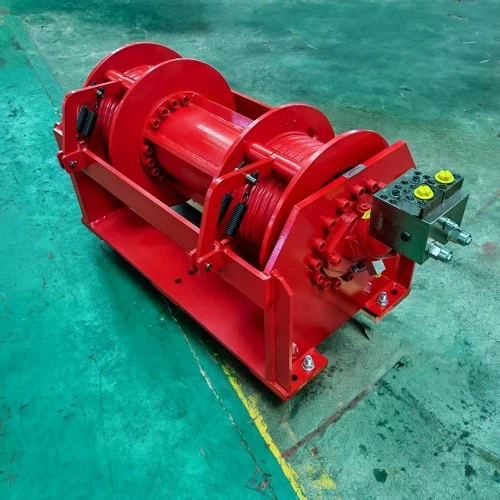6T Double Drum Hydraulic Winch (9)