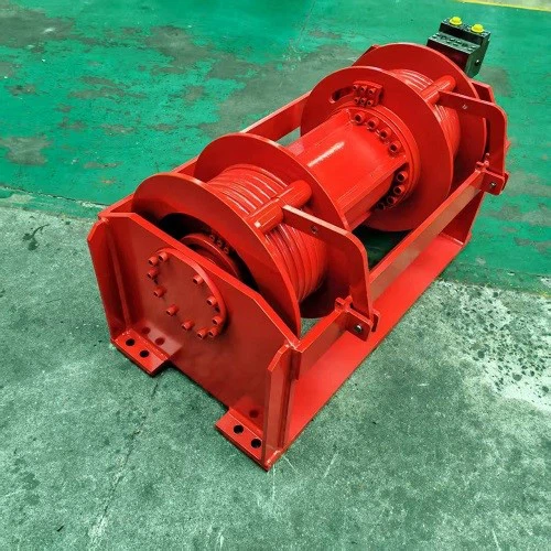 6T Double Drum Hydraulic Winch (10)